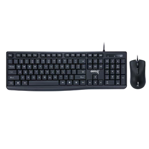 Combo bàn phím chuột vi tính DEIOG DY-813S full size 104 key văn phòng gaming thiết kế thoải mái