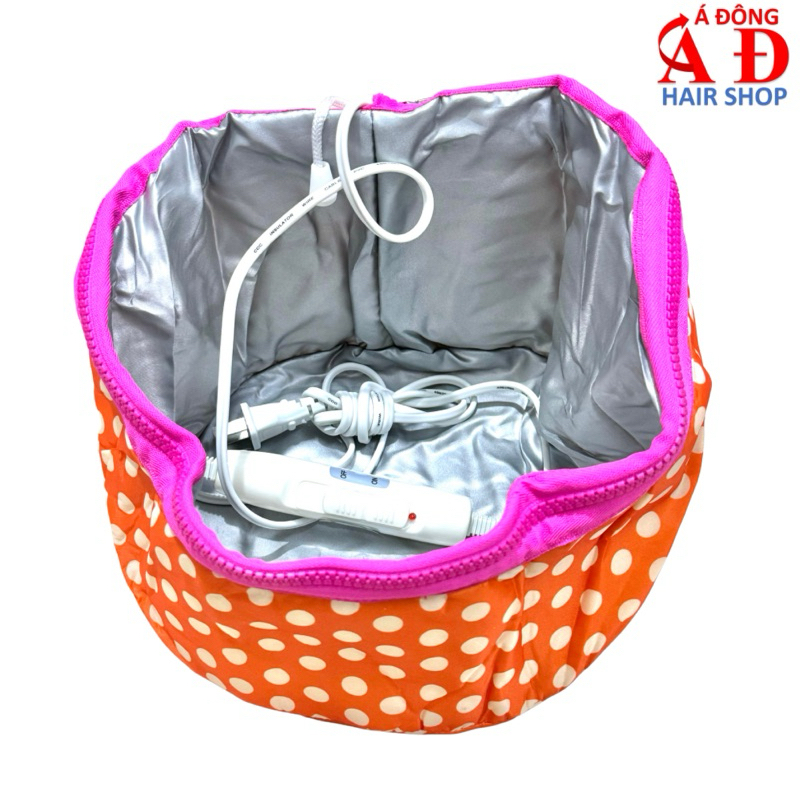 [+Tặng mũ trùm] Nón hấp dầu cao cấp hàng xịn an toàn - Hàng chuẩn Salon