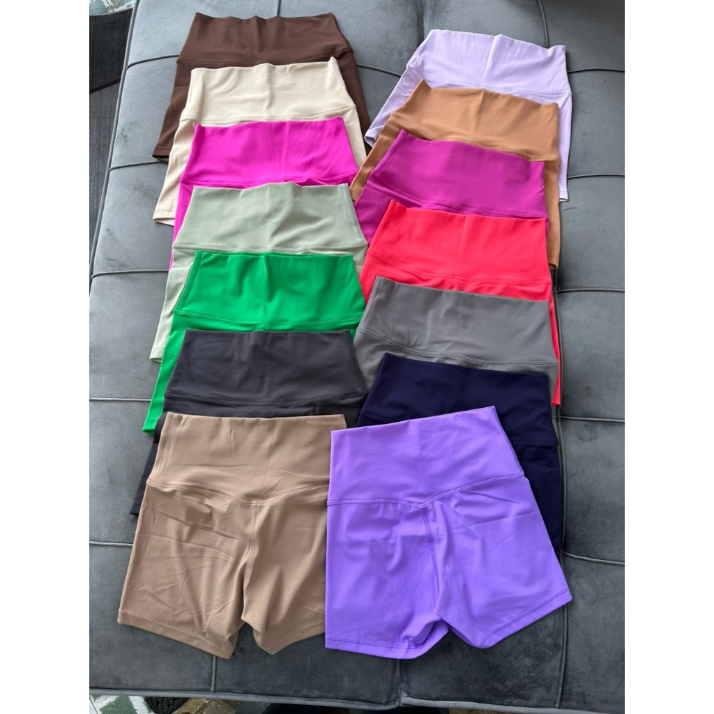 Quần Short Đùi Nữ Chất LuLu Co Giãn Tập - Gym - Yoga - Aerobic Q2⚡️ Hàng Nhập Khẩu ⚡️