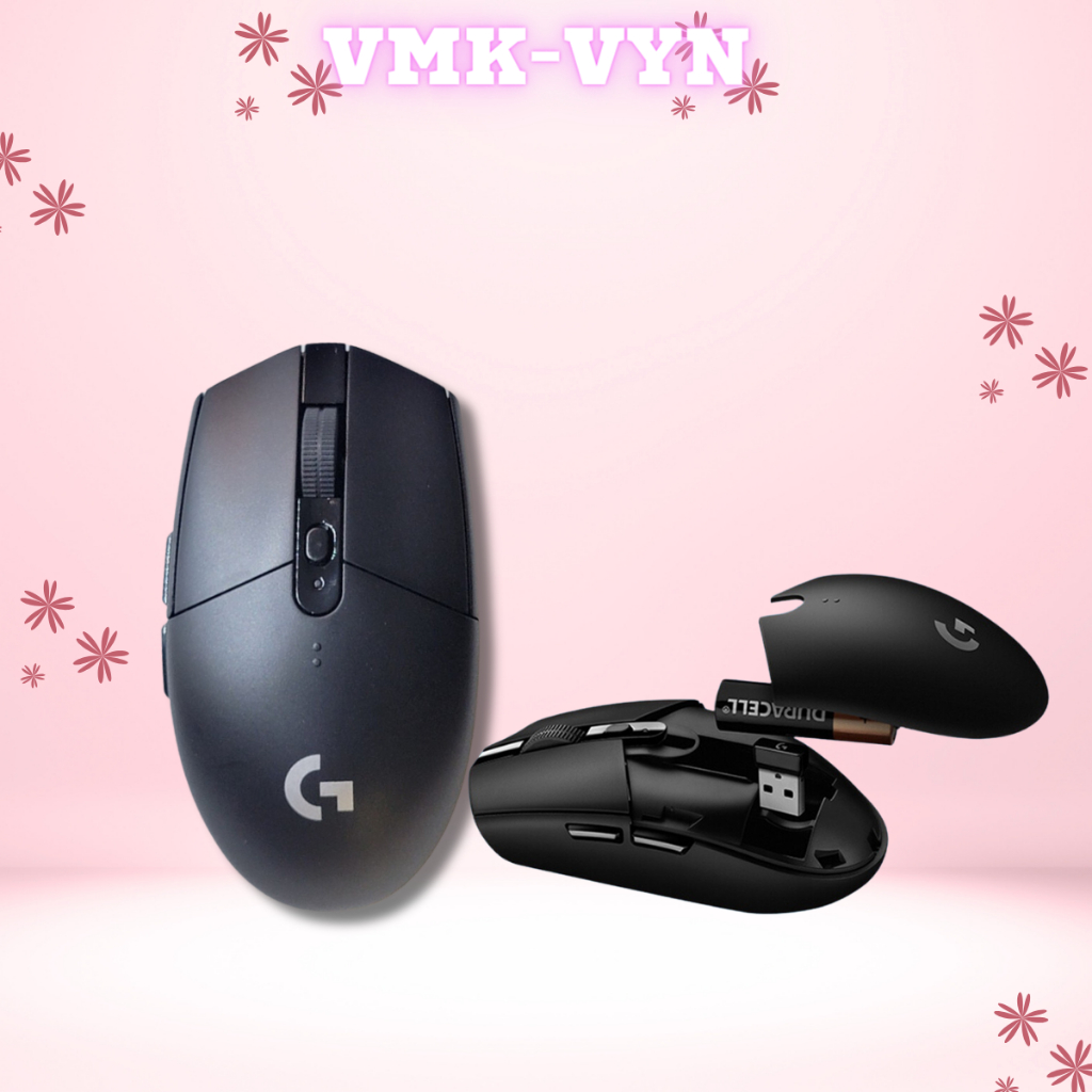 Chuột game không dây Logitech G304 - nhẹ, 6 nút lập trình, onboard ...