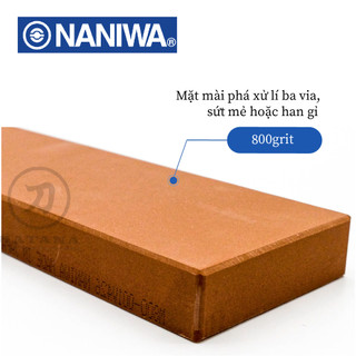 Đá mài trung Naniwa Nhật Bản #800 DELUX M 208 (210x70x20)