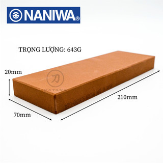 Đá mài trung Naniwa Nhật Bản #800 DELUX M 208 (210x70x20)