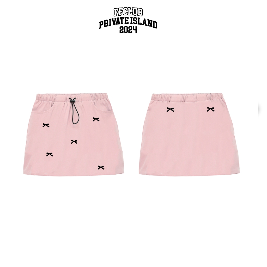 [XẢ KHO] CHÂN VÁY DÙ DÁNG NGẮN NƠ MINI SKIRT FFCLUB MIX 2