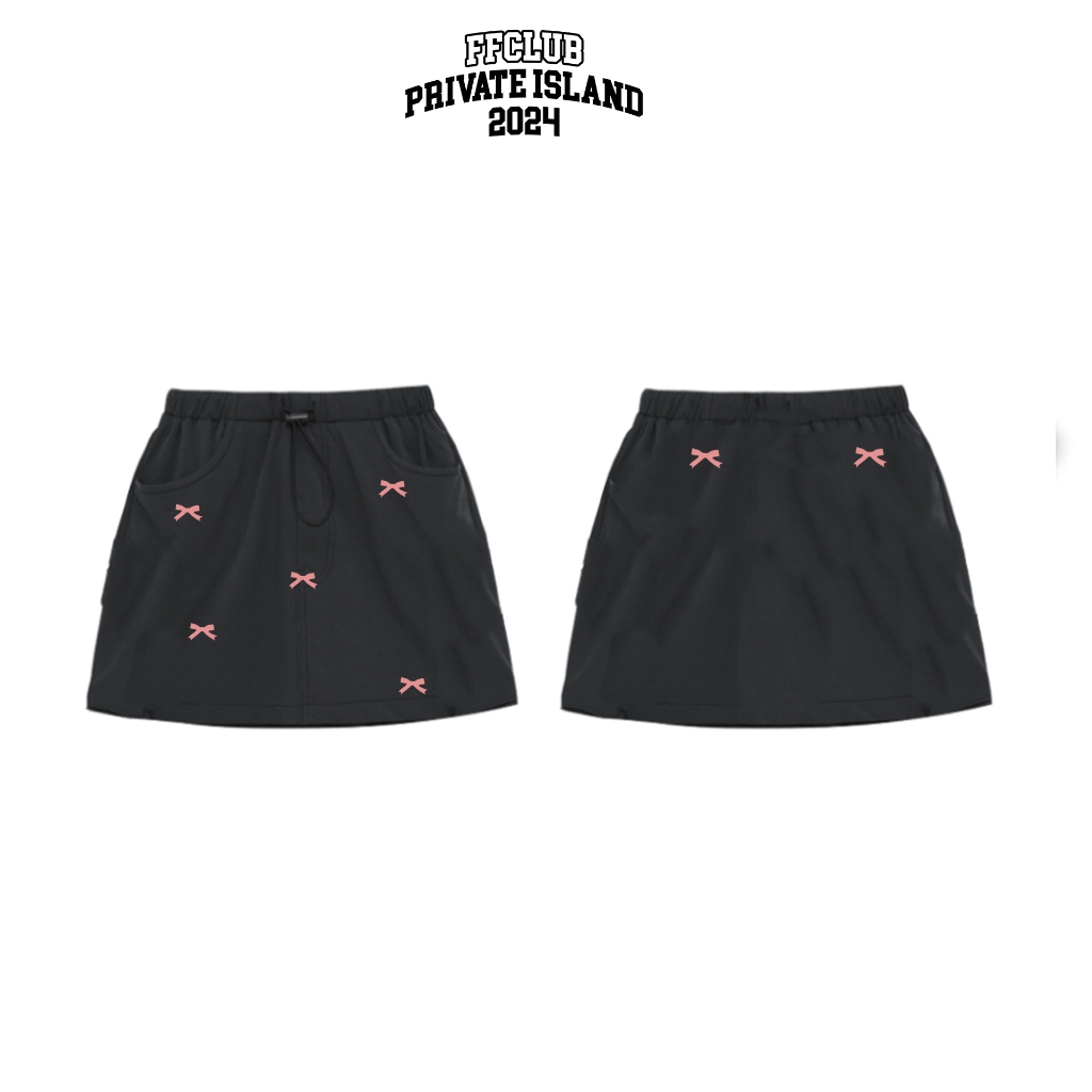[XẢ KHO] CHÂN VÁY DÙ DÁNG NGẮN NƠ MINI SKIRT FFCLUB MIX 2