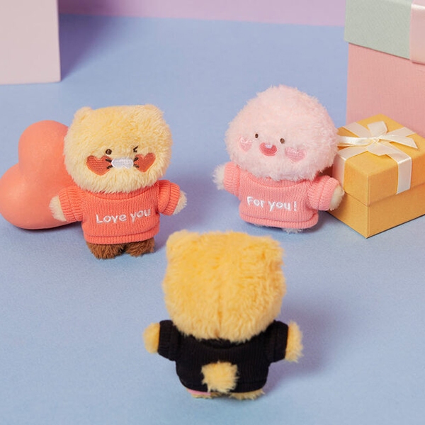 Ảnh Móc Khóa Thú Nhồi Bông Ryan Apeach Choonsik Kakao Friends 1