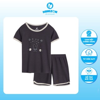 Bộ cộc tay bé trai Lullaby NH834R thoáng mát đủ size cho bé