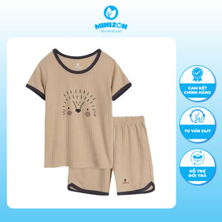 Bộ cộc tay bé trai Lullaby NH834R thoáng mát đủ size cho bé