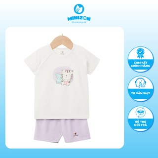 Bộ BG cộc tay Lullaby NH216V siêu xinh cho bé