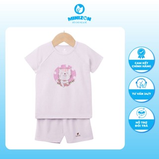 Bộ BG cộc tay Lullaby NH216V siêu xinh cho bé
