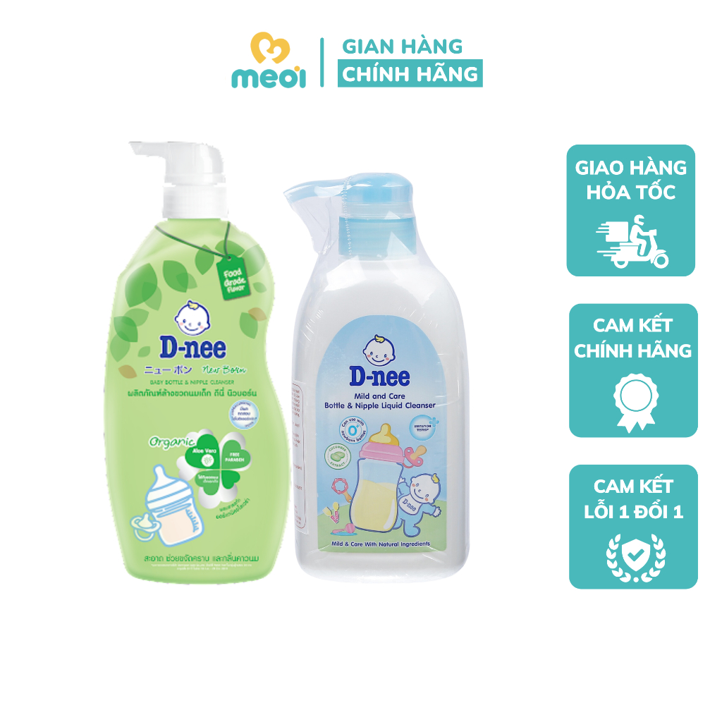 Nước rửa bình Dnee 500ml/600ml | Shopee Việt Nam