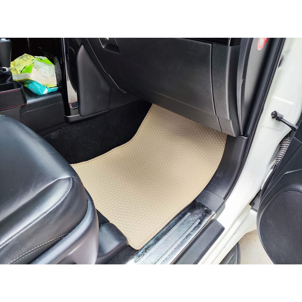 Thảm lót ô tô KATA cho xe Toyota Land Cruiser Prado (2010-2021) - Khít với sàn, Chống trơn, Không mùi, K ẩm mốc