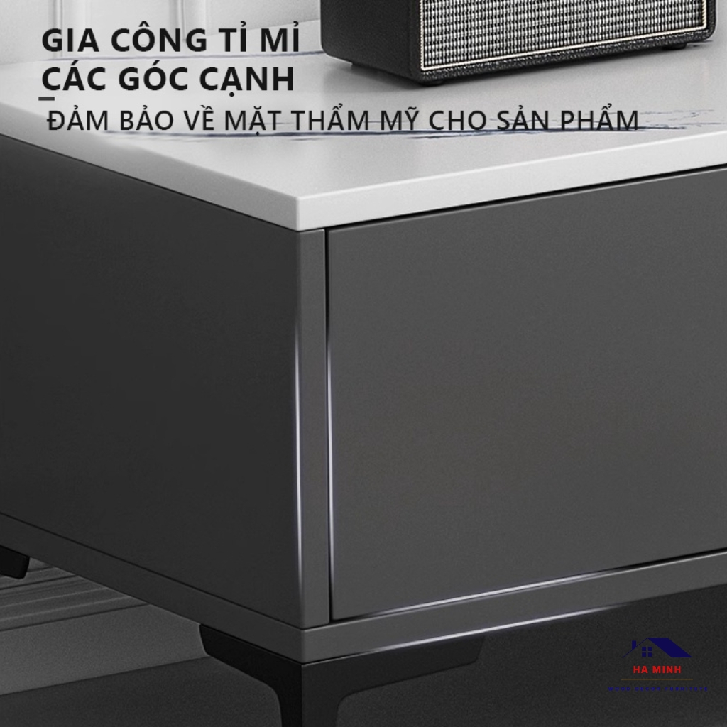 Kệ tivi để sàn phòng khách 1m6, kệ  tivi đa năng tích hơp nhiều ngăn kéo để đồ - HM297