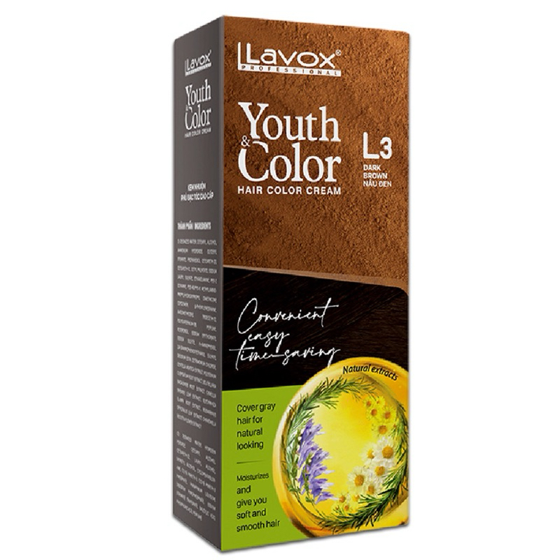 Nhuộm Phủ Bạc Cao Cấp Lavox Chính Hãng 120ml