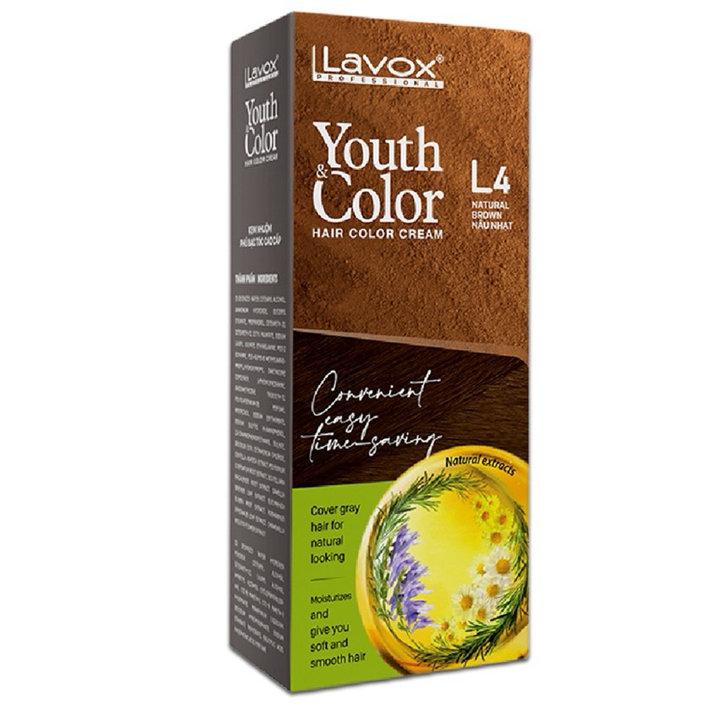 Nhuộm Phủ Bạc Cao Cấp Lavox Chính Hãng 120ml