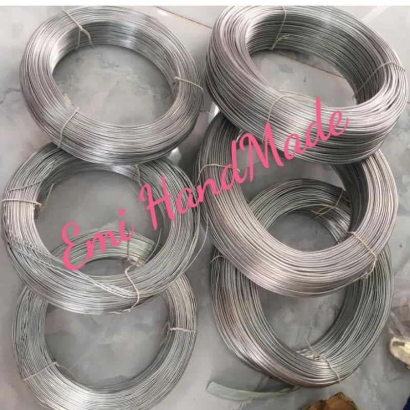 Kẽm bọc nhựa dẻo 2mm nẹp búp bê - vành nón - tạo dáng thú bông - làm handmade ( 1 mét)