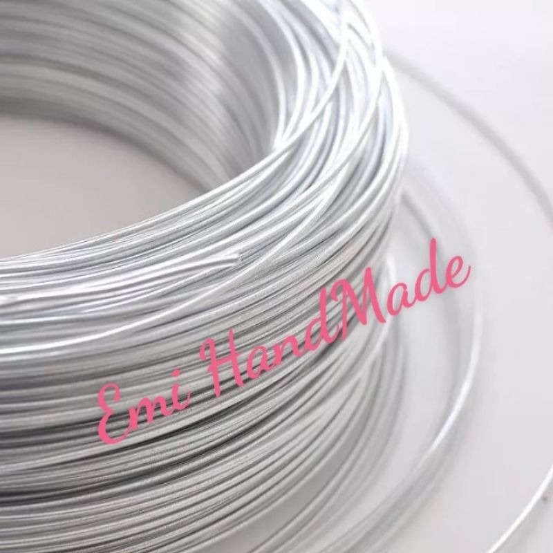 Kẽm bọc nhựa dẻo 2mm nẹp búp bê - vành nón - tạo dáng thú bông - làm handmade ( 1 mét)