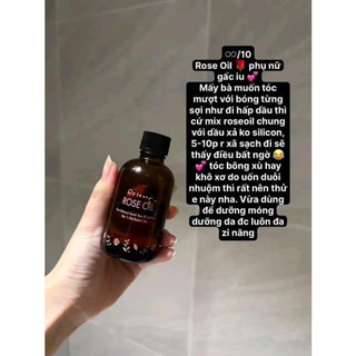 [Đủ Bill Nhật] Botanical Rose Oil Nhật Bản dầu dưỡng cho tóc và body 60ml - PHỒNG PHỀNH