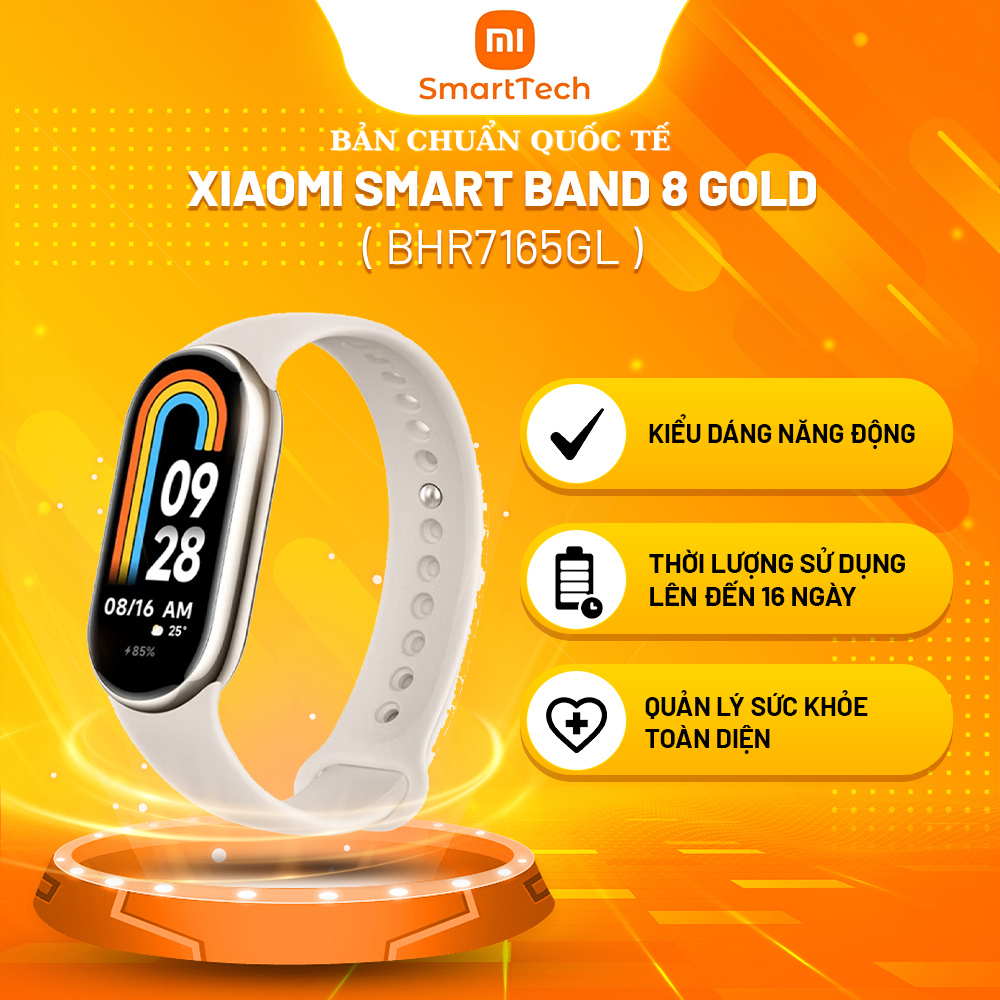 Bản Chuẩn Quốc Tế Vòng đeo tay thông minh Xiaomi Mi Band 7/8