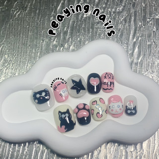 Nailbox nặn gel nổi form ngắn được đổi form