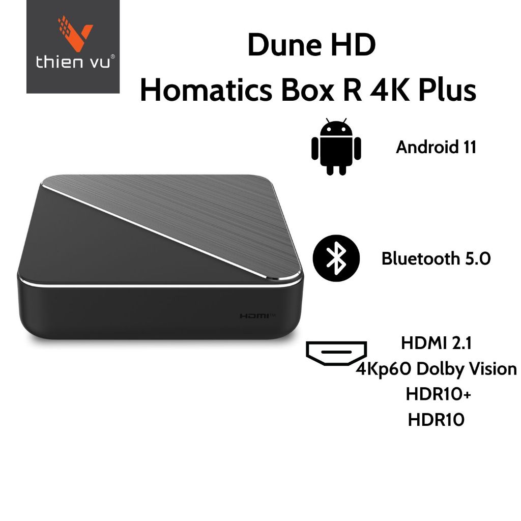 Android Tivi Box Dune HD Homatics Box R 4K Plus | Shopee Việt Nam