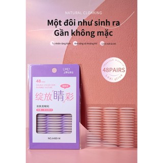 48 Miếng Dán Kích Mí Trong Suốt Lameila Tự Dính Dành Cho Trang Điểm Mắt Nam/Nữ - LMLTOP