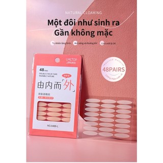 48 Miếng Dán Kích Mí Trong Suốt Lameila Tự Dính Dành Cho Trang Điểm Mắt Nam/Nữ - LMLTOP