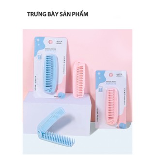 Lược Chải Tóc Lúa Mạch Gấp Gọn - Lược Chải Tóc Bỏ Túi Tiện Lợi - LMLTOP