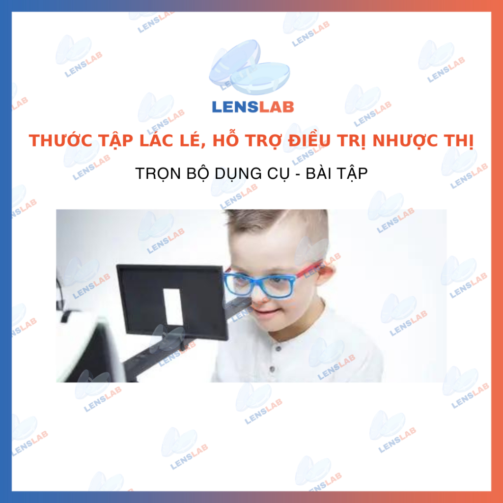 Thước Tập Lác Lé, Hỗ Trợ Điều Trị Nhược Thị