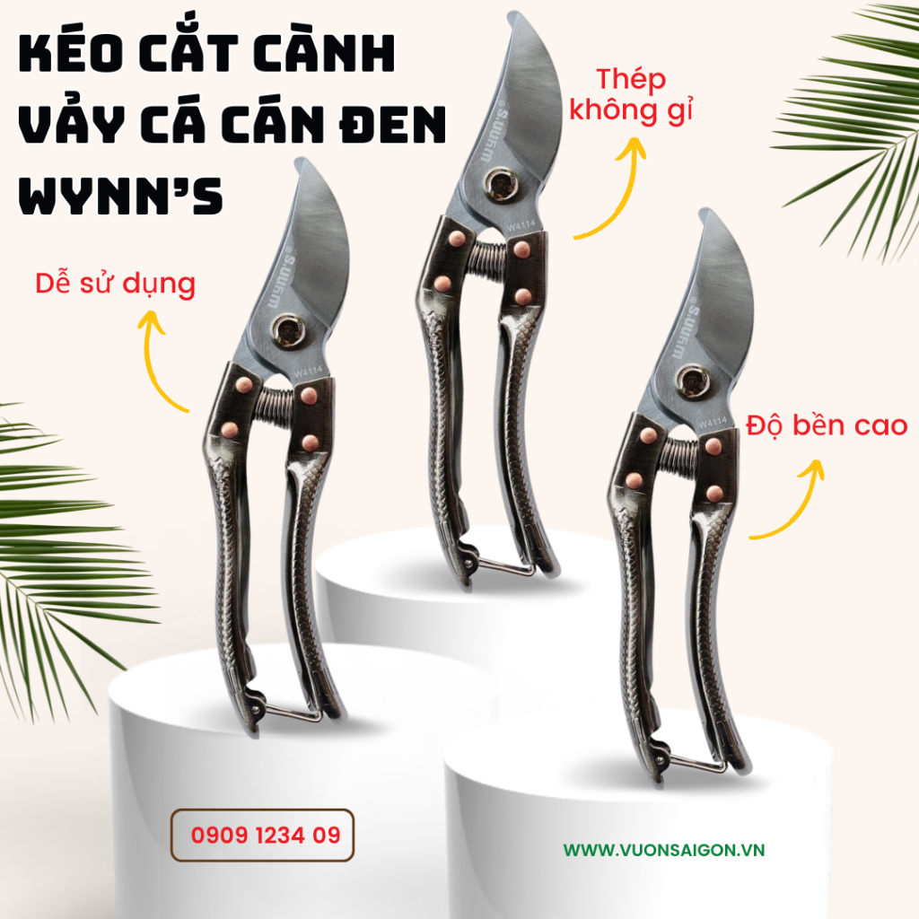 Kéo cắt cành cong các loại (Licota, Wynn's, Sk5 Top, C-mart, LS+...) 4