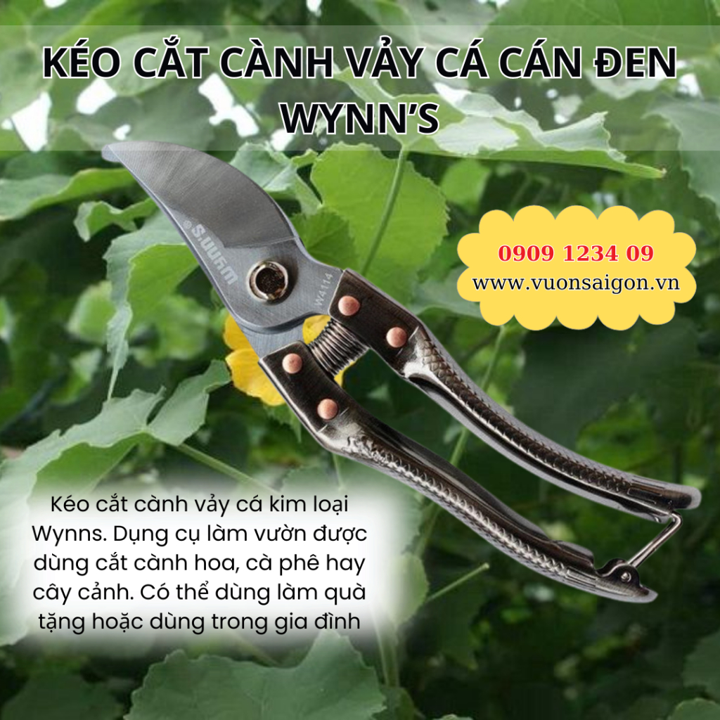Kéo cắt cành cong các loại (Licota, Wynn's, Sk5 Top, C-mart, LS+...) 3