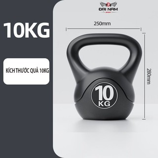 Tạ Bình Vôi, Tạ Ấm, Tạ Quai Xách, Tạ Chuông Chất Liệu Bê Tông Bọc Nhựa ABS Siêu Bền Đại Nam Sport