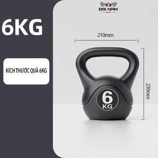 Tạ Bình Vôi, Tạ Ấm, Tạ Quai Xách, Tạ Chuông Chất Liệu Bê Tông Bọc Nhựa ABS Siêu Bền Đại Nam Sport
