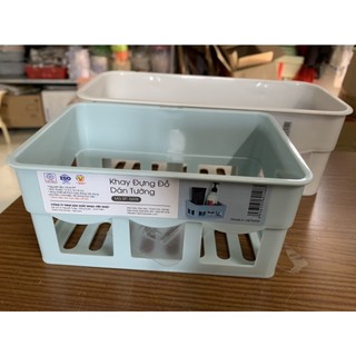 khay đựng đồ dán tường, Kệ nhựa dán tường Việt Nhật 5698
