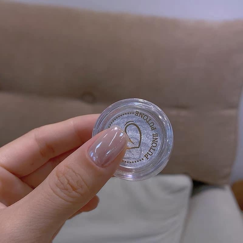 Tráng gương trắng trăng tráng giương cực quang,  Tráng gương trắng  cao cấp. phụ kiện nail chính hãng