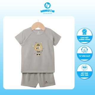 Bộ BT cộc tay raglan Lullaby NH215V mềm mại đủ size
