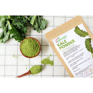 Bột Cải Xoăn, Kale Hữu Cơ Sấy Lạnh Nguyên Chất Đẹp Da, Giảm Cân, Detox, Tốt Cho Sức Khoẻ 100g