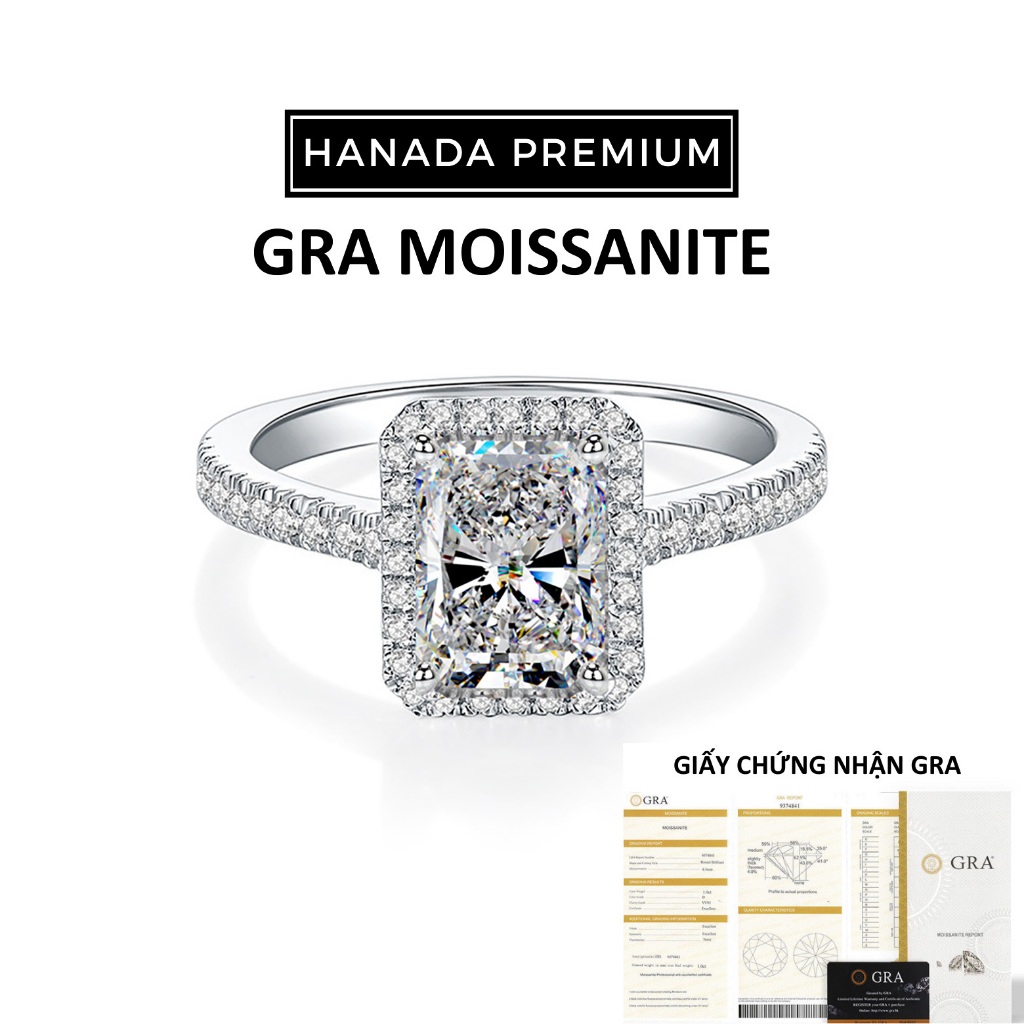 925 Silver Engagement Ring by Hanada Jewelry