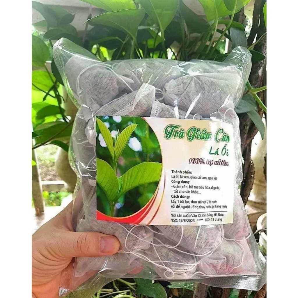 3 gói Trà Lá Ổi, Trà Lá Ổi Giảm Cân (30 Túi Lọc)