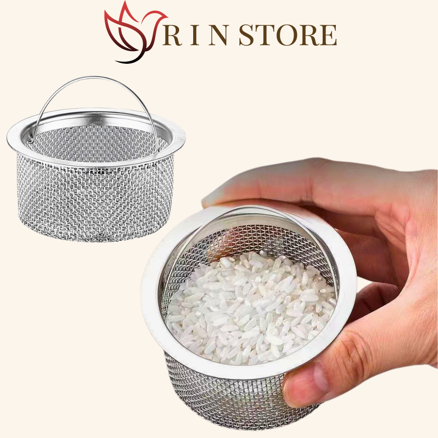 Lưới Lọc Rác Bồn Rửa Bát Bằng Inox Giỏ Lưới Lọc Rác Chặn Thức Ăn Thừa ...