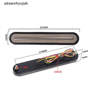 Đèn LED Phanh 3 Trong 1 Chất Lượng Cao, Đèn hậu led thanh 23cm nháy đuổi cực đẹp dành cho ô tô xe tải. ( 23cm )