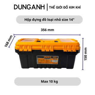 Hộp đựng đồ nghề Kim Khí Dung Anh, hộp dụng cụ 14 - 20" chính hãng