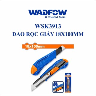 ĐỒ NGHỀ WADFOW Dao rọc giấy 18x100mm WSK3913