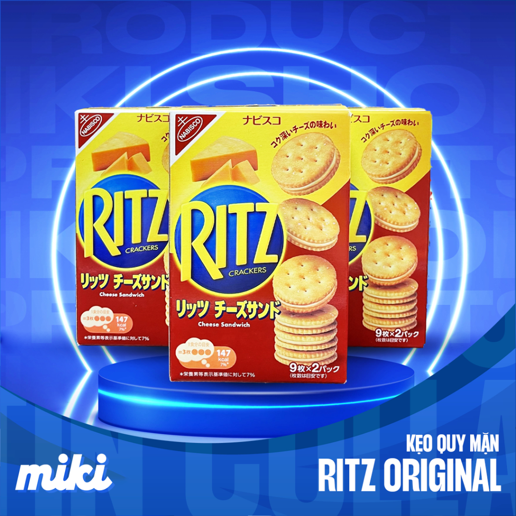 Bánh Quy Mặn Ritz Crackers Date: 07.2024 - Bách Hoá Miki | Shopee Việt Nam