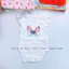 0-3M bodysuit hai dây, cánh tiên, ba lỗ chất liệu cotton mềm mát cho bé yêu