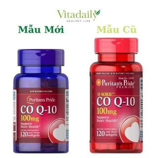 Viên Uống Hỗ Trợ Tim Mạch, Giảm Cholesterol Coq10 100mg Puritan's Pride