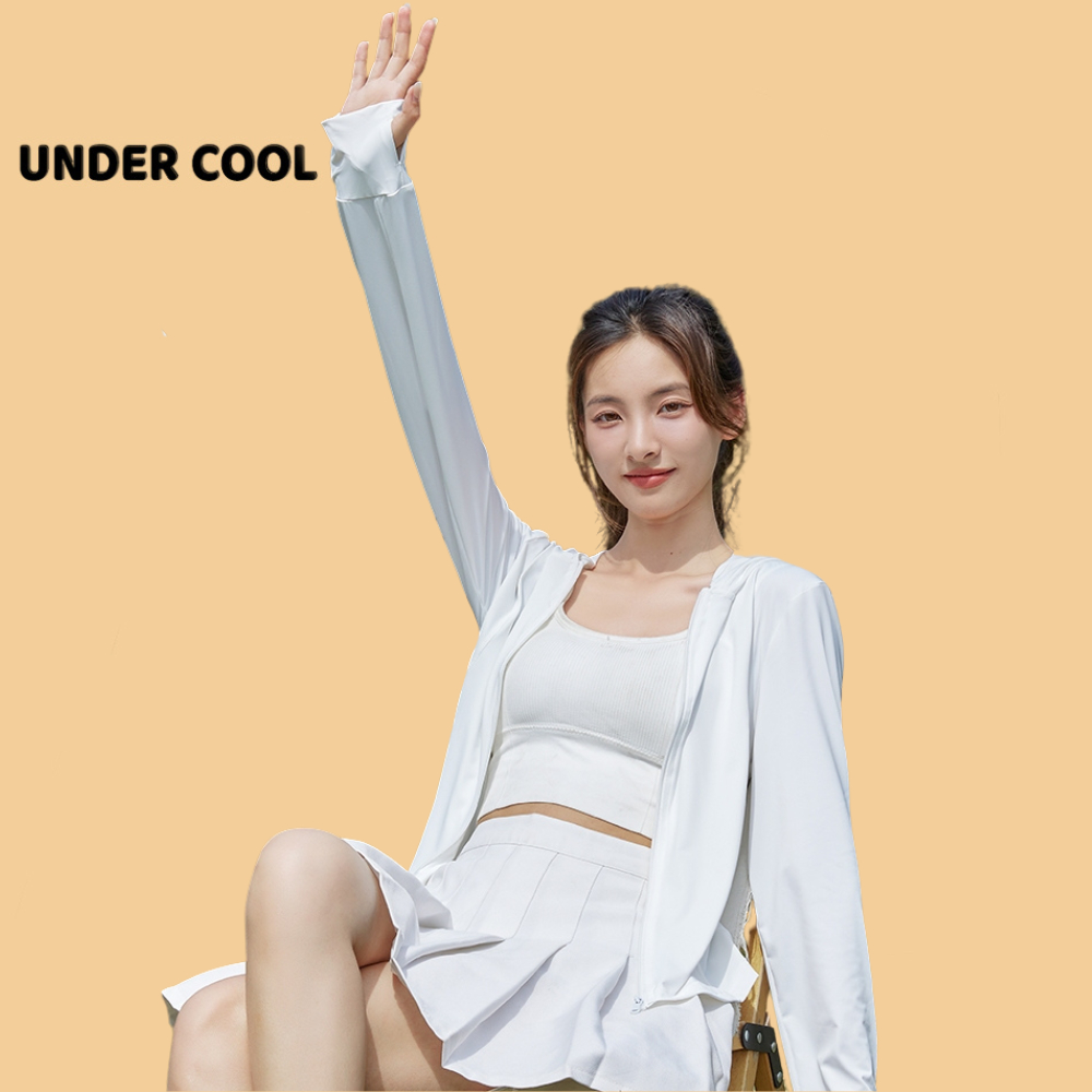 Áo Khoác Chống Nắng Nữ UNDERCOOL Form Ôm Thoáng Khí Chống Tia UV 4 Màu ACN01