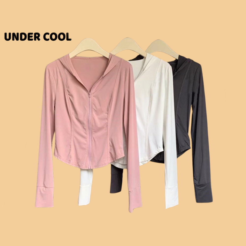 Áo Khoác Chống Nắng Nữ UNDERCOOL Form Ôm Thoáng Khí Chống Tia UV 4 Màu ACN01