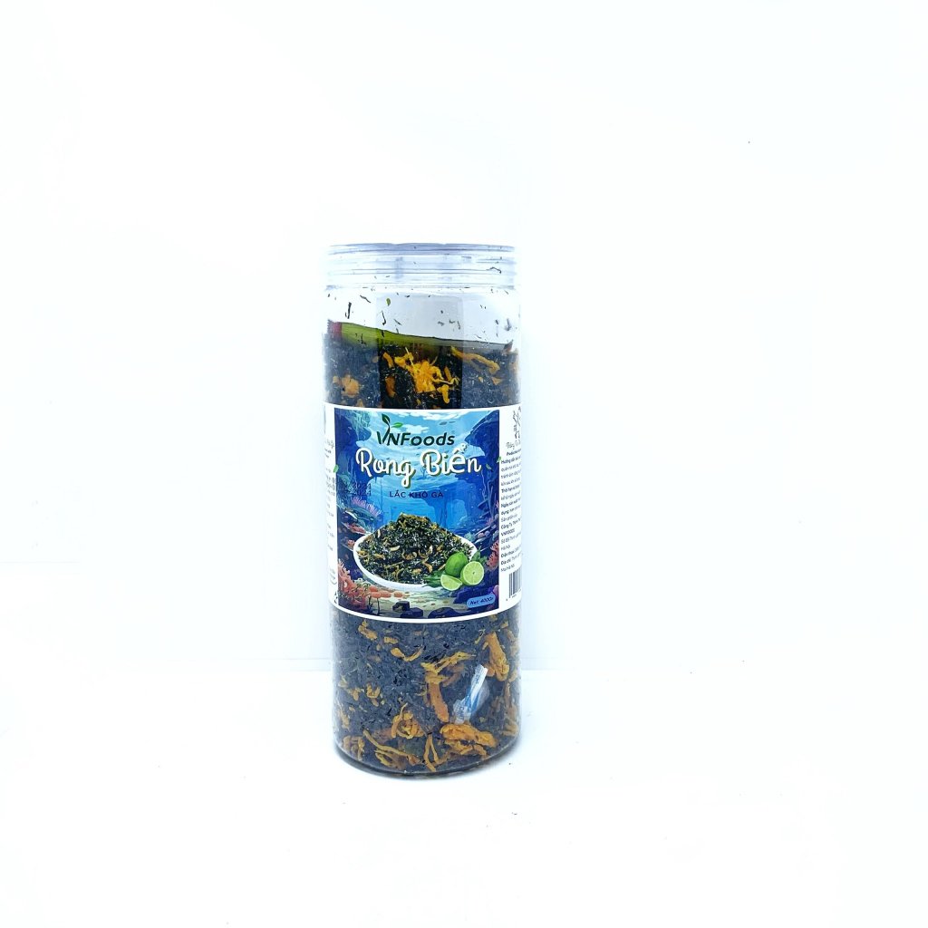 Rong Biển Lắc Khô Gà Thơm Ngon 400Gr Ăn Vặt KingFood