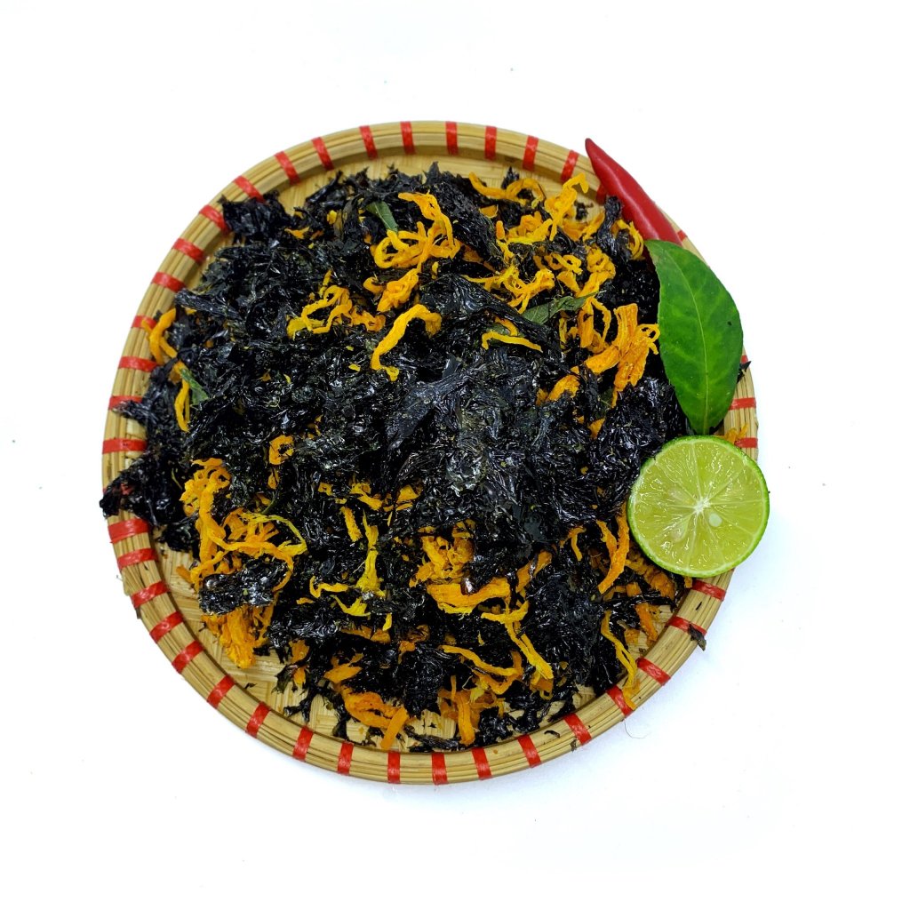 Rong Biển Lắc Khô Gà Thơm Ngon 400Gr Ăn Vặt KingFood
