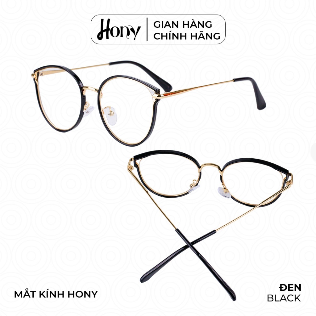 Mắt kính Nữ thời trang HONY - Gọng mắt mèo hợp kim phong cách cá tính